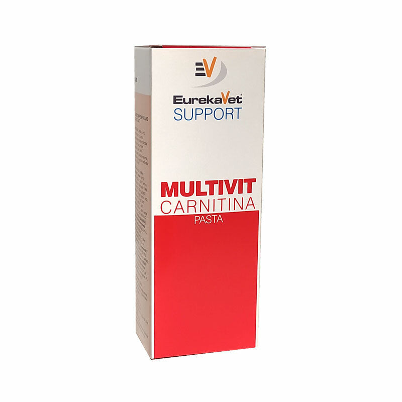 Eurekavet Support Multivit Carnitina Pasta Tubo 80g-2