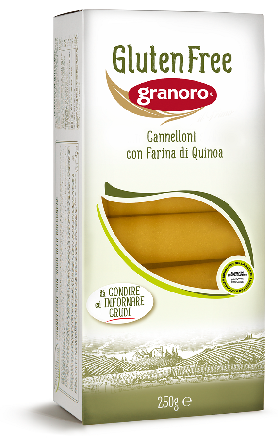 Gluten Free Granoro Cannelloni con Quinoa 250 g-0