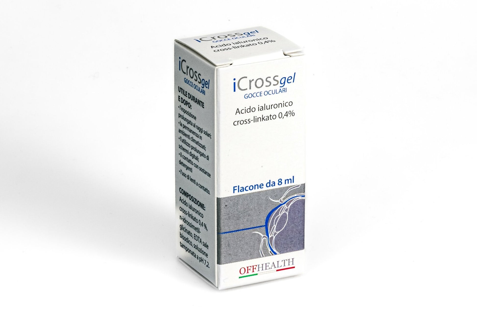 Icross Gel Gocce Oculari Flacone 8ml-2