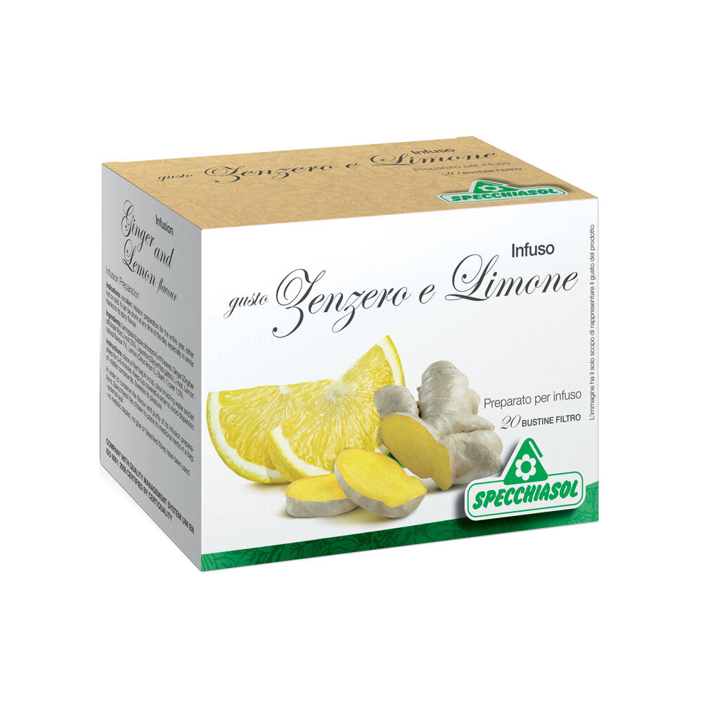 Specchiasol Zenzero e Limone Infuso Bio 20 filtri-2