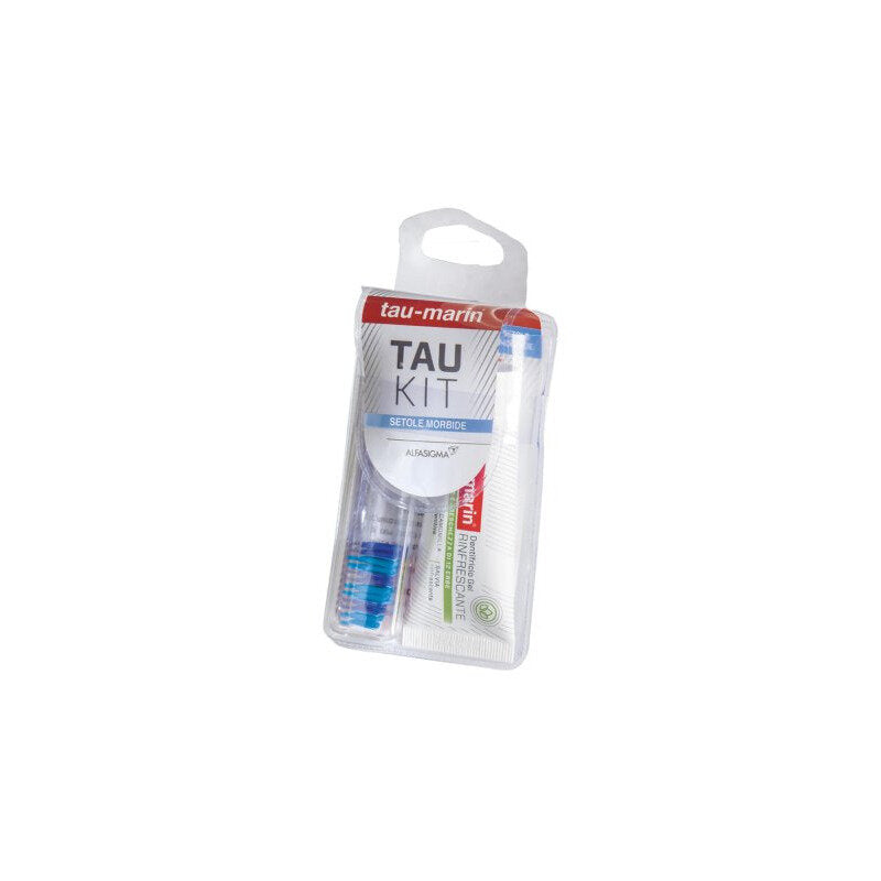 Tau-Marin Tau Kit Spazzolino e Dentifricio setole blu 20ml-3