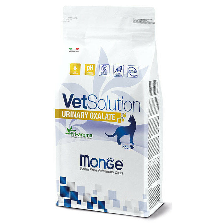 Monge Vetsolution Urinary Oxalate Linea Medica Cibo Secco Gatti Sacco 400g-2