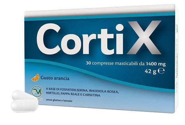 Cortix integratore alimentare utile per le capacità fisiche e mentali 30 compresse