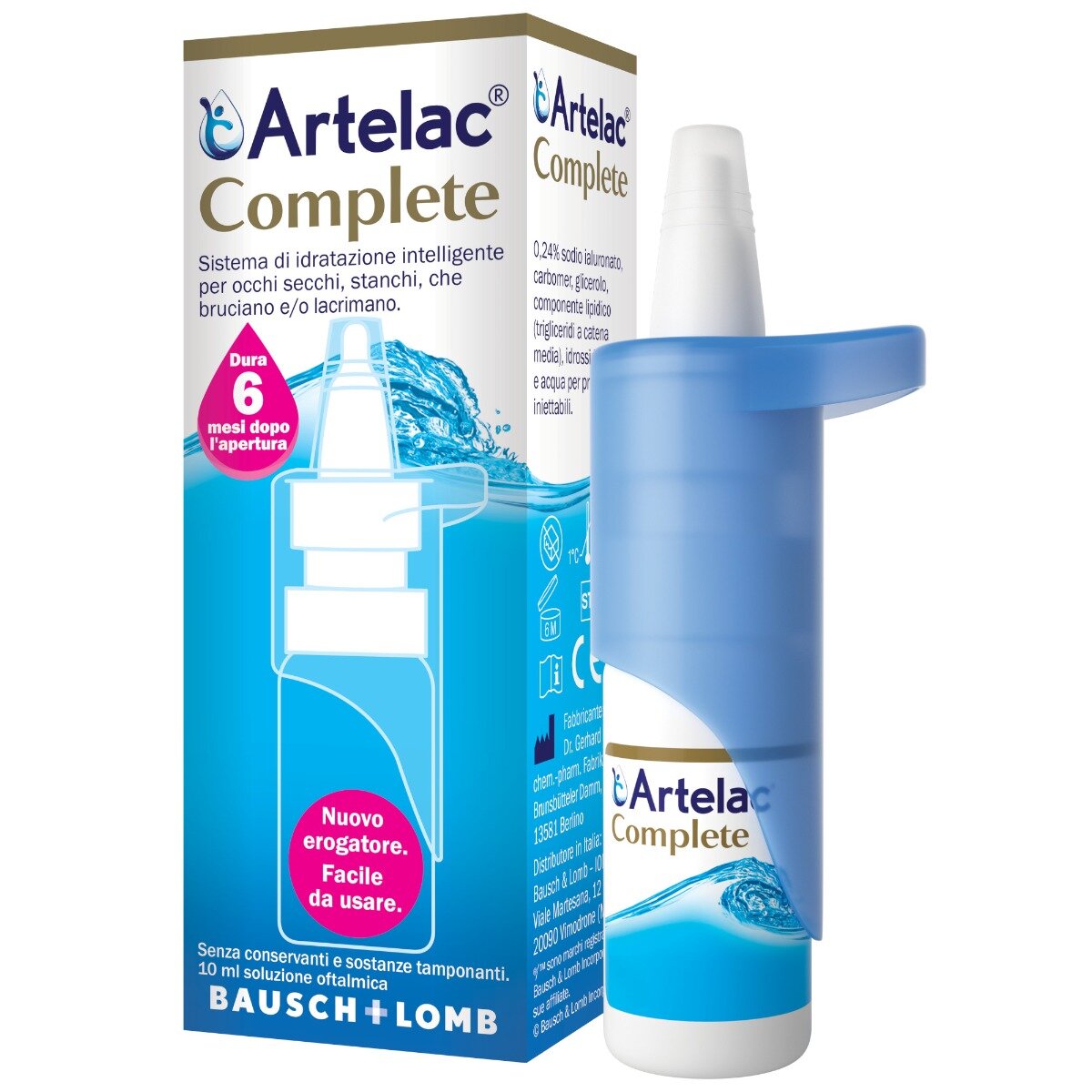 Artelac Complete Collirio flacone 10ml-2