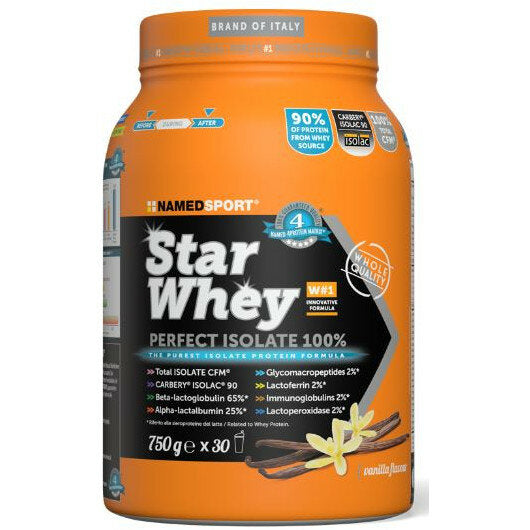 Named Sport Star Whey Isolate Vanilla proteine in polvere 750g gusto vaniglia-2