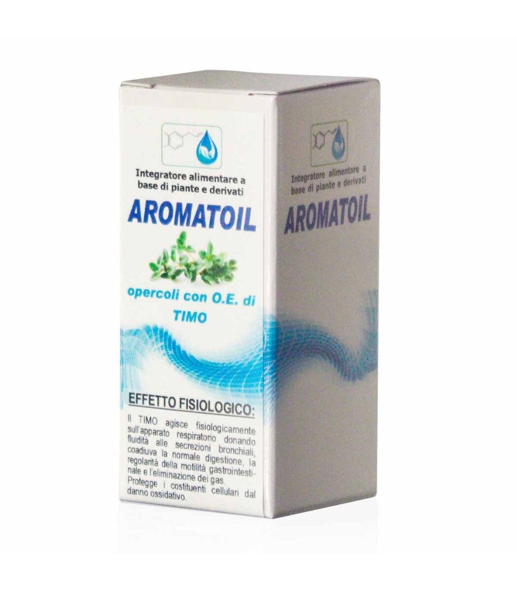 Aromatoil Timo integratore alimentare utile per le vie respiratorie 50 opercoli-1