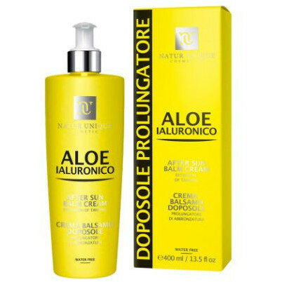 Natur Unique SUN72 Aloe Ialuronico Crema Balsamo doposole prolungatore 400ml-2