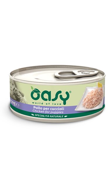 Oasy Specialità Naturale Pollo Per Cuccioli 150g-1