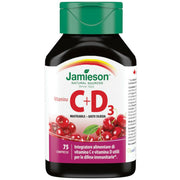 Biovita Jamieson Vitamina C+D3 integratore alimentare per il sistema immunitario 75 compresse-2