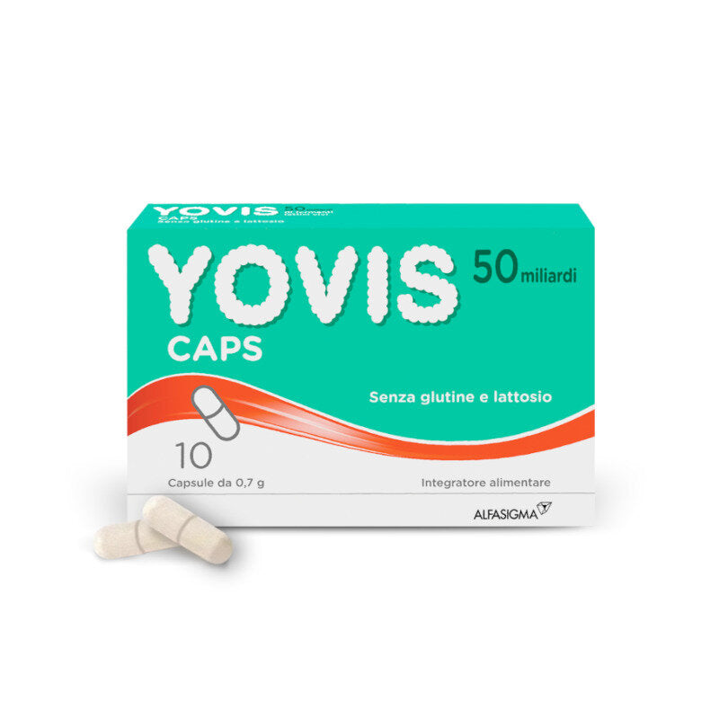 Yovis Caps miliardi di fermenti per favorire l’equilibrio della flora batterica intestinale alterata-14