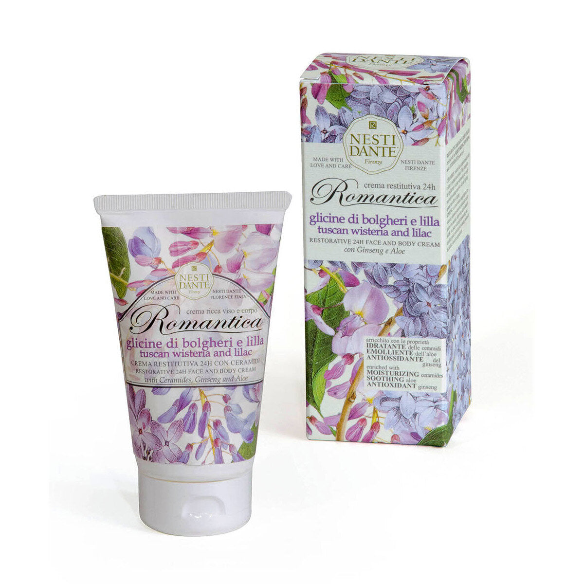 Nesti Dante Romantica Glicine Di Bolgheri E Lilla Crema Corpo 150ml-2