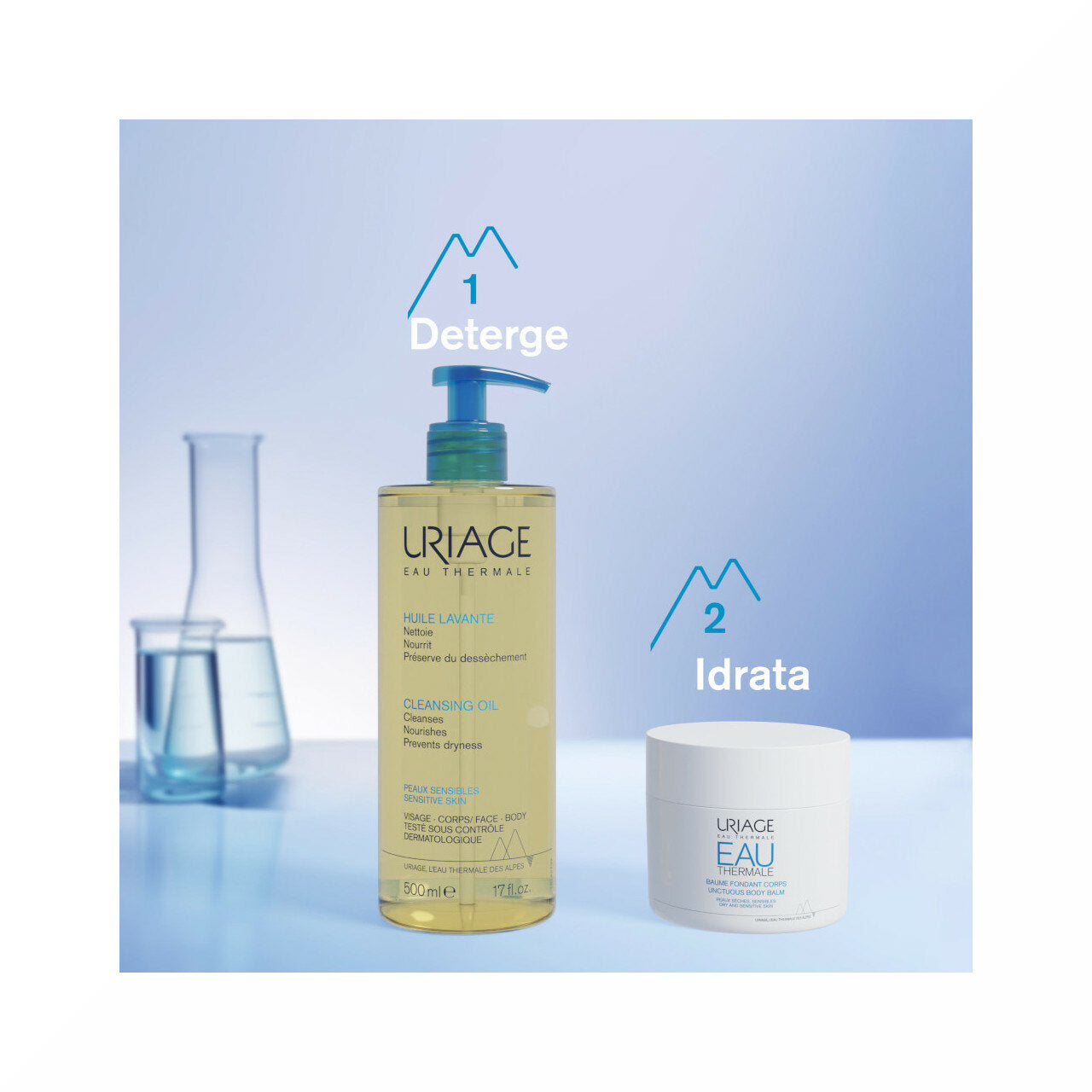 Uriage Eau Thermale Olio Detergente 500ml-14