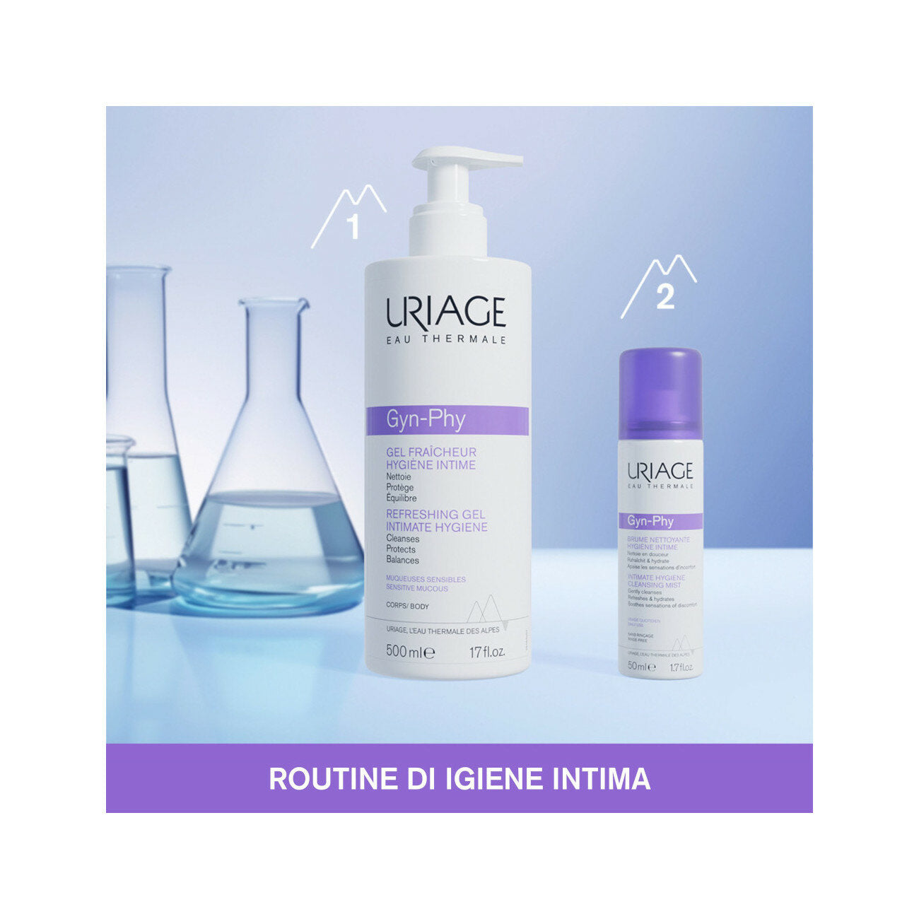 Uriage Gyn Phy Detergente Intimo Rinfrescante 500ml-9