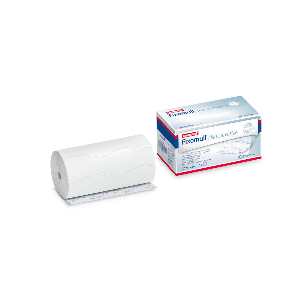 Leukoplast Fixomull Skin Sensitive garza adesiva in tessuto non tessuto 10cm x 2m-2