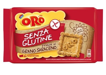 Oro Saiwa  Frollino Al Grano Saraceno 6 Monoporzioni-2