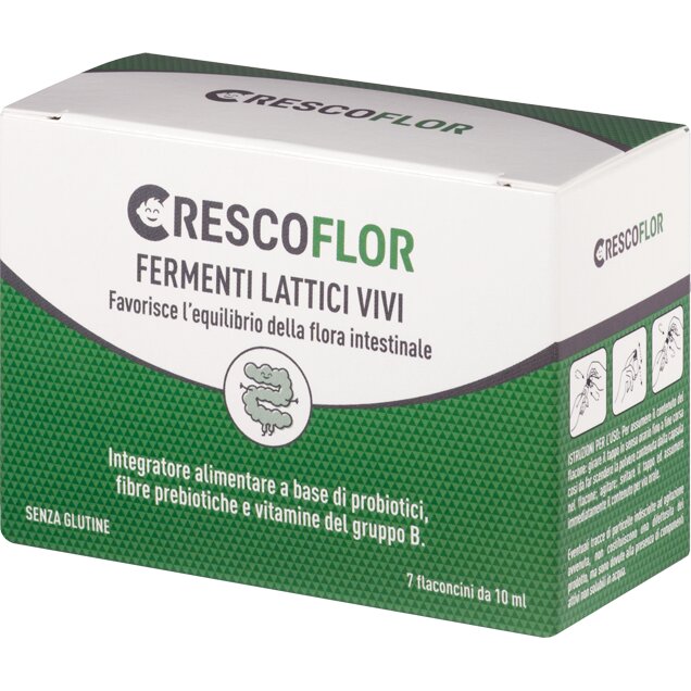 Crescoflor per l'equilibrio della flora intestinale 7 flaconcini-2