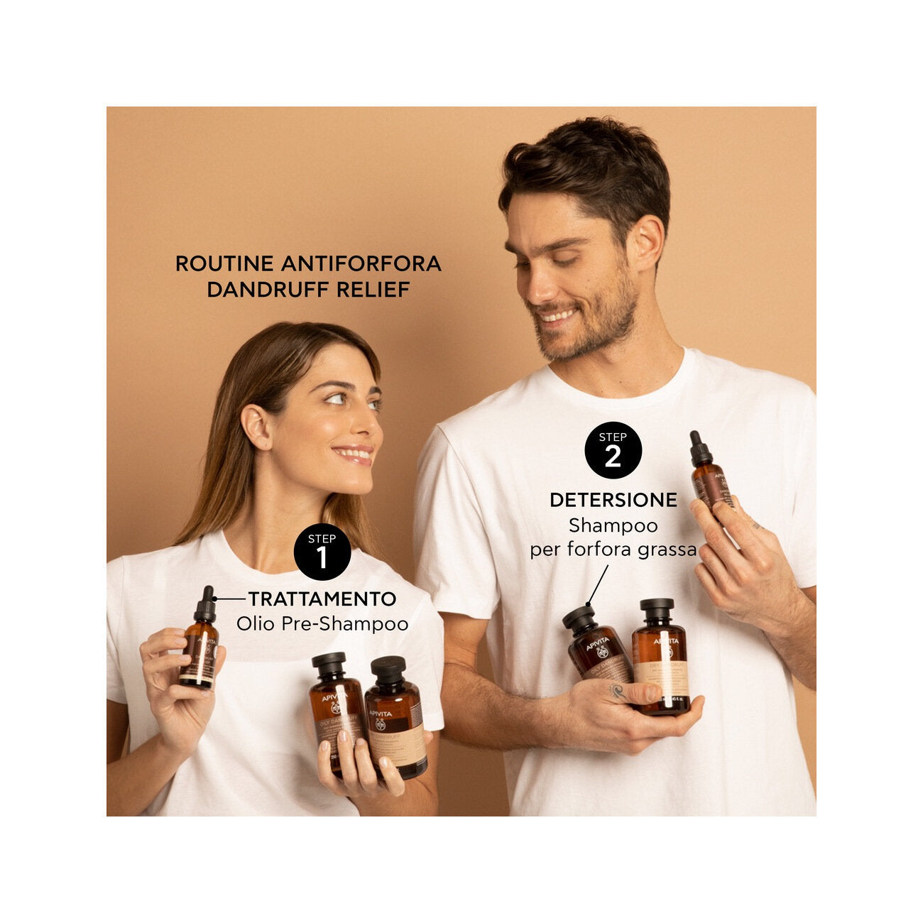 Apivita Oily Dandruff Shampoo White Willow & Propolis shampoo forfora grassa 250ml-6