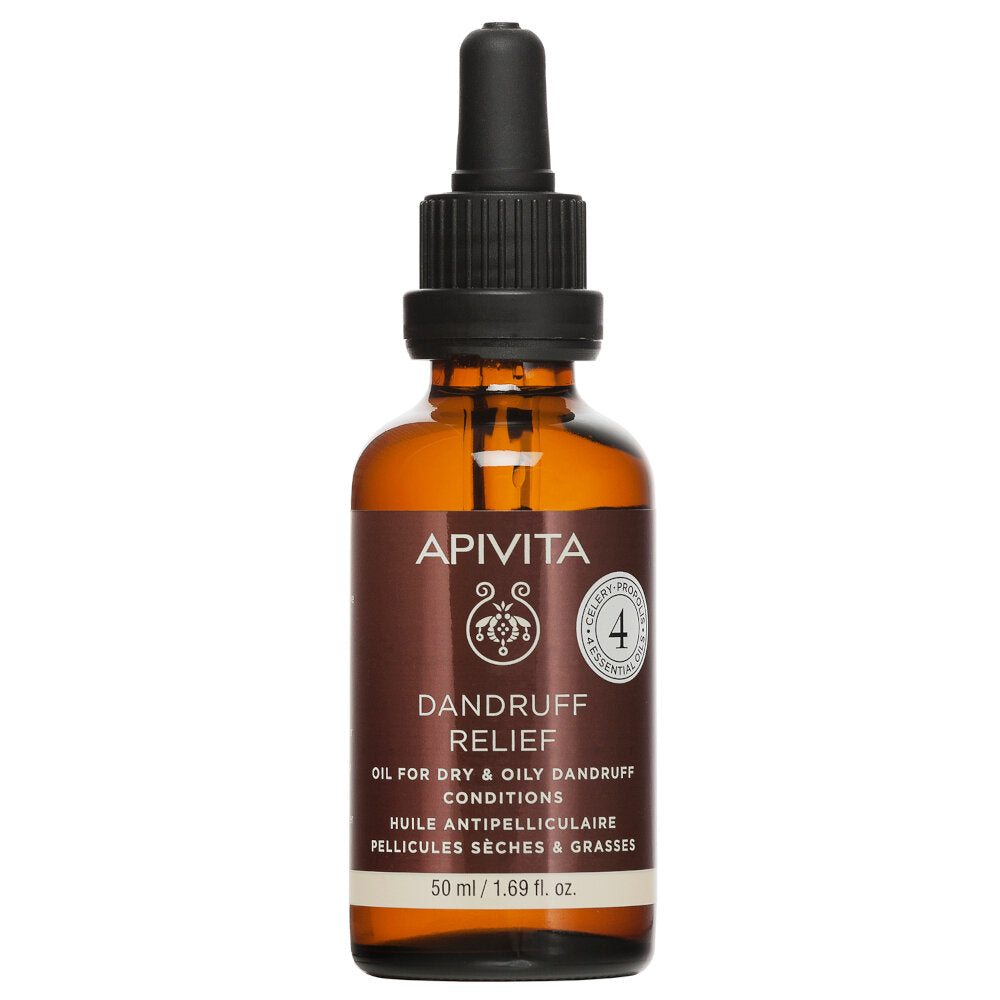 Apivita Dandruff Relief olio capelli sollievo dalla forfora 50ml-1