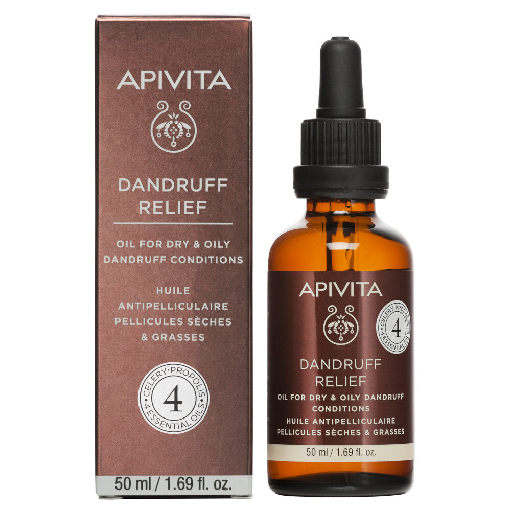 Apivita Dandruff Relief olio capelli sollievo dalla forfora 50ml-9