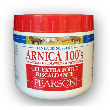 Pearson Arnica 100's Gel Extra Forte Riscaldante con artiglio del diavolo e wintergreen 500ml-1
