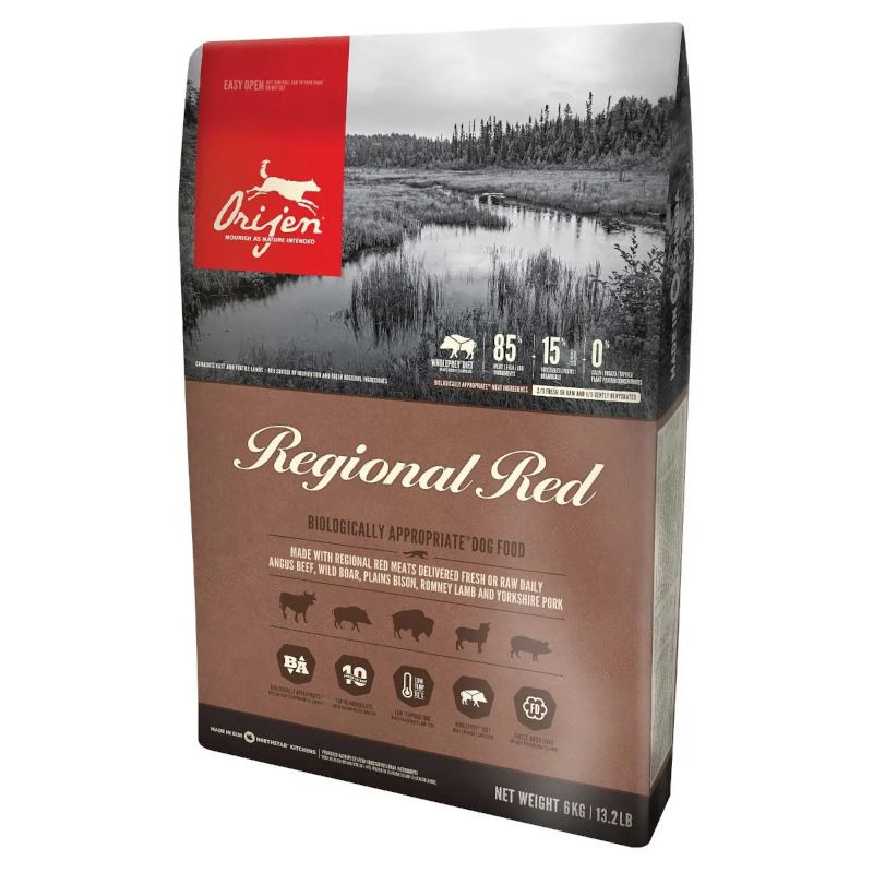Orijen Regional Red crocchette con manzo angus e cinghiale per cani sacco 2kg-1