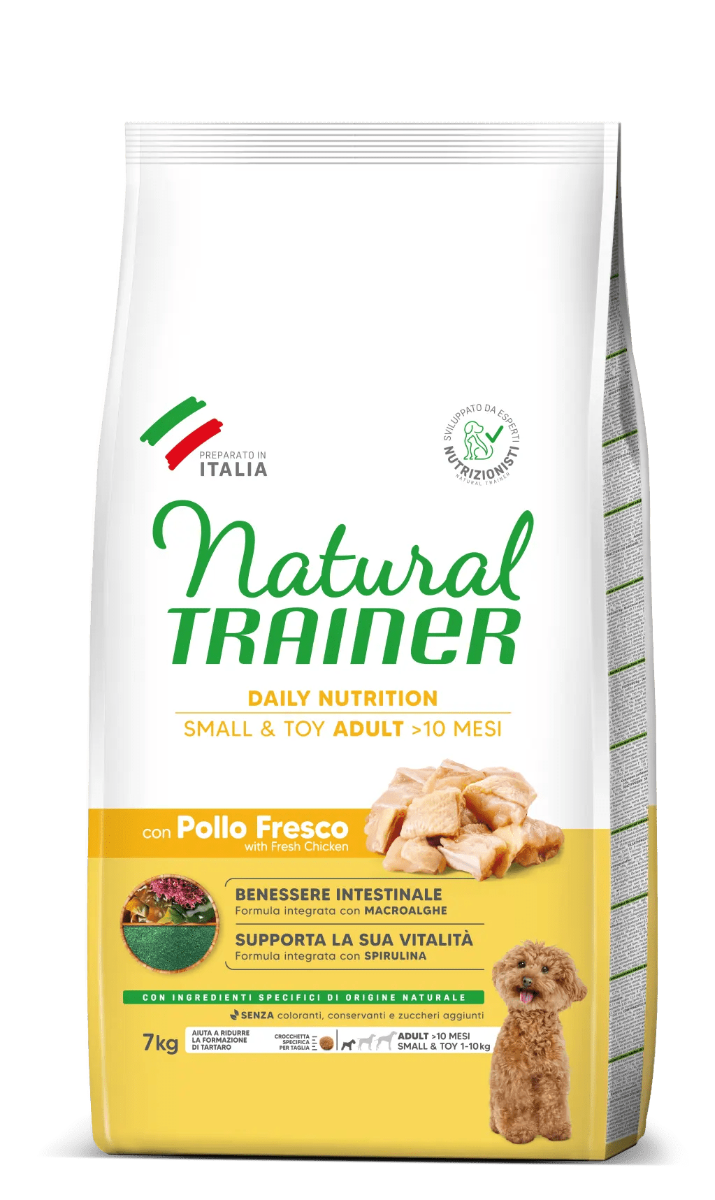 Natural Trainer Crocchette Pollo Per Cani Adulti Di Taglia Piccola 7kg-3