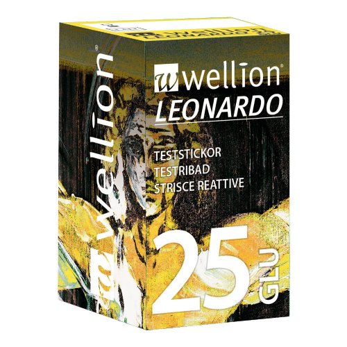Wellion Leonardo Glicemia 25 Strisce-1