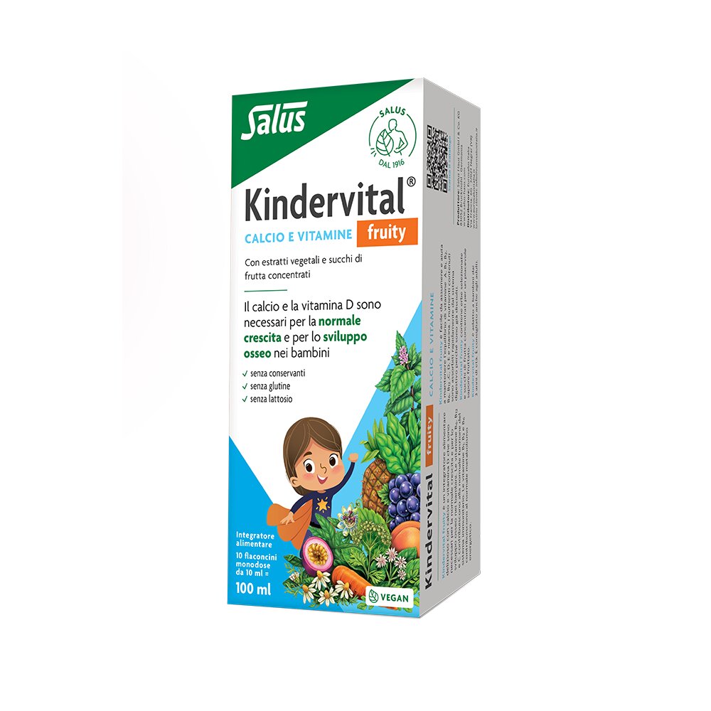 Floradix Kindervital Fruity Formula Potenziata 10 Flaconcini Da 10ml 3/12 Anni-2