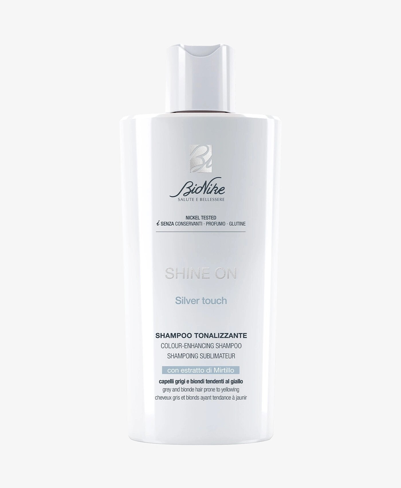Bionike Shine On Silver Touch Shampoo tonalizzante 200ml-2