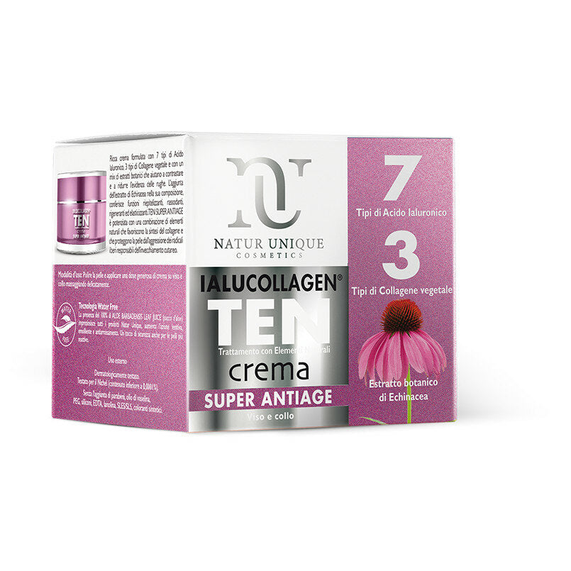 Natur Unique Ialucollagen Ten Trattamento Con Elementi Naturali Crema Super Antiage Viso e Collo 50m-2