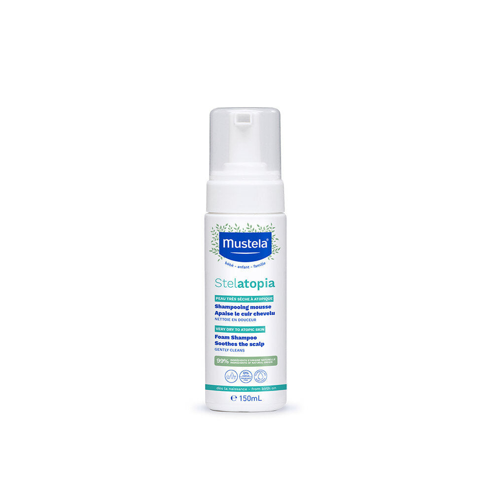 Mustela Stelatopia Pelle a tendenza atopica Shampoo Mousse 150ml-2