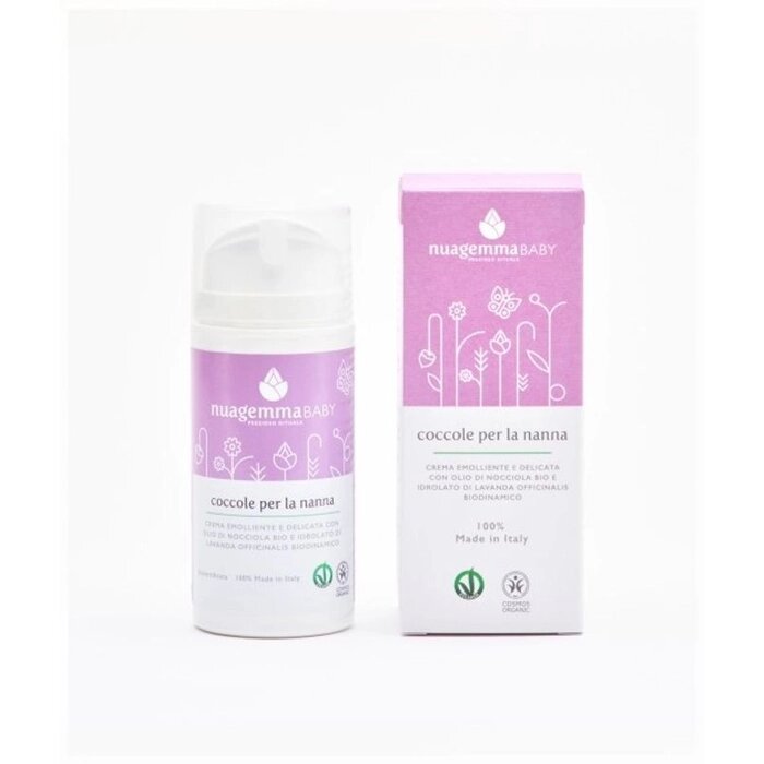 Nuagemma BABY Coccole per la nanna Crema Emolliente e Delicata 100ml-2