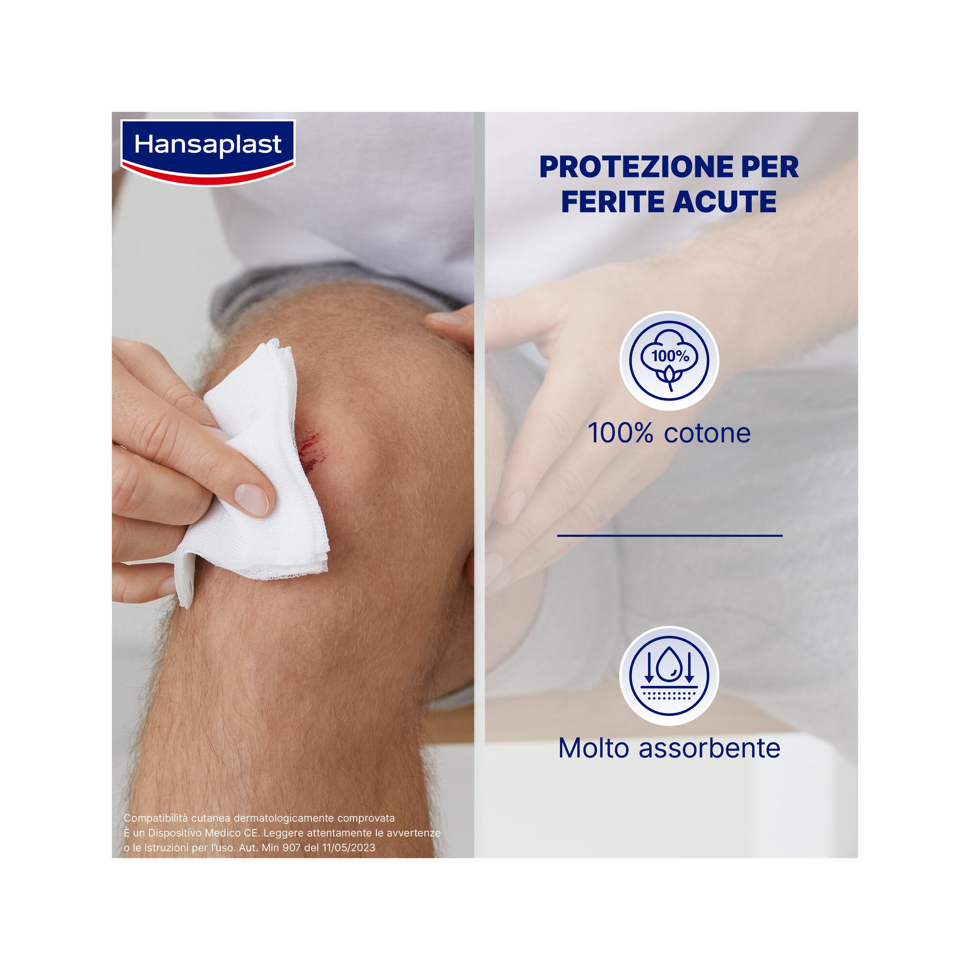 Hansaplast Soft Cerotto Rocchetto Rotolo Morbido Per il Fissaggio Di Bende 5mx2,5cm-2