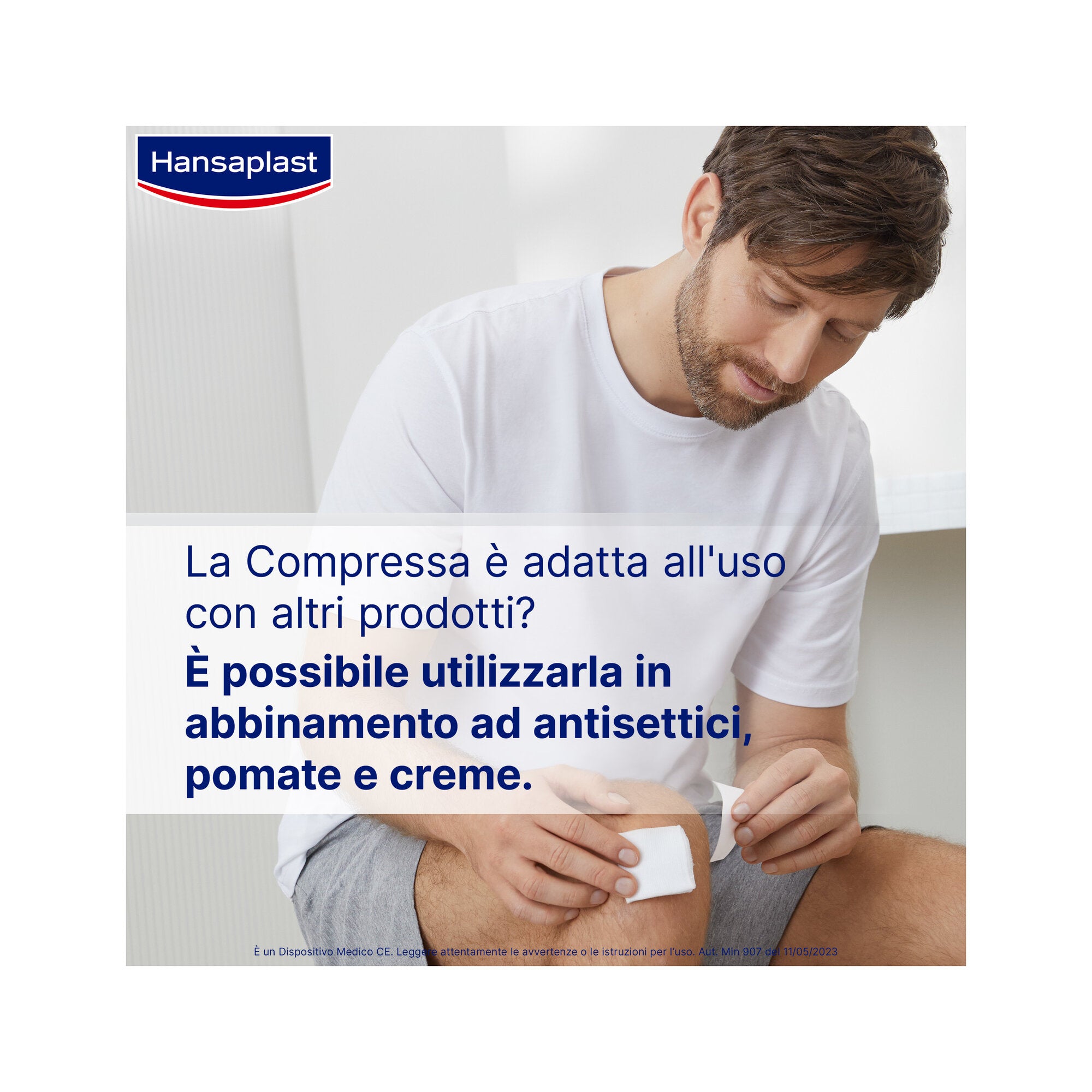 Hansaplast Soft Cerotto Rocchetto Rotolo Morbido Per il Fissaggio Di Bende 5mx2,5cm-3