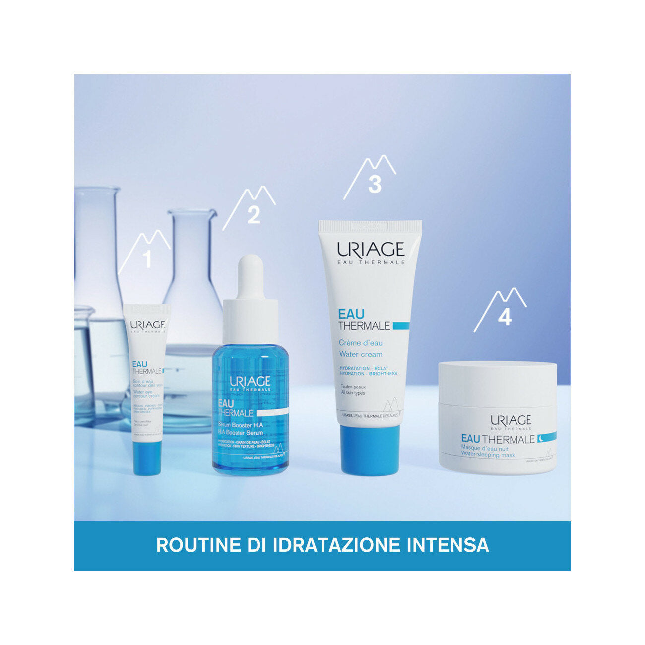 Uriage Eau Thermale Maschera Notte Idratante All'Acqua 50ml-11