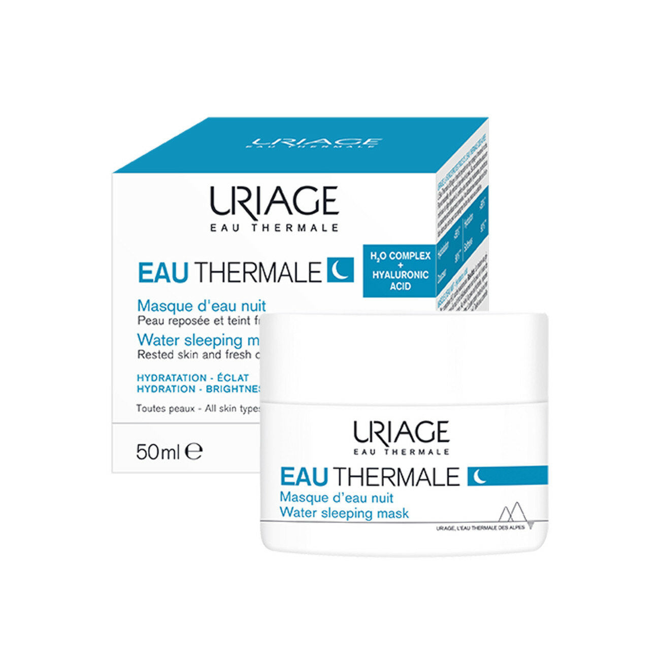 Uriage Eau Thermale Maschera Notte Idratante All'Acqua 50ml-12