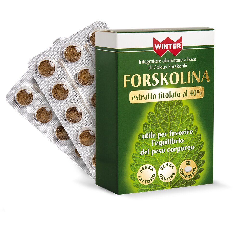 Winter Forskolina per l'equilibrio del peso corporeo 30 compresse-2