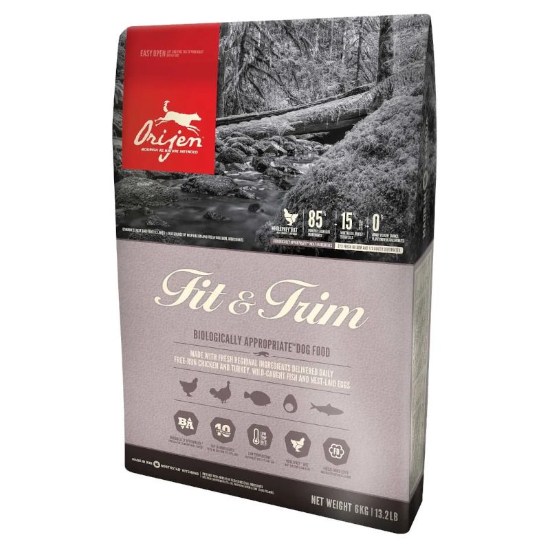 Orijen Fit & Trim crocchette con pollo e tacchino per cani in sovrappeso sacco 2kg-1