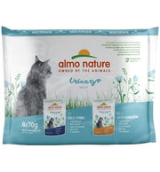Almo Nature Urinary Help Con Pesce E Pollo Per Gatti Adulti 6x70g-2