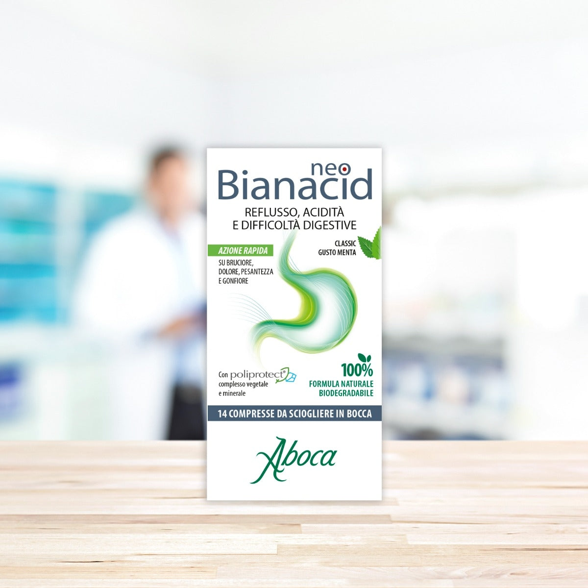 Aboca Neobianacid Benessere Digestivo 14 Compresse Masticabili-3