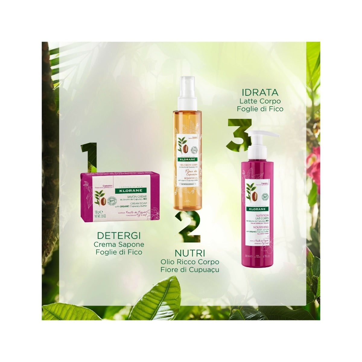 Klorane Crema Sapone alle foglie di fico 100g-6