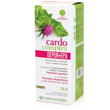 Farmaderbe Cardo Complex Depur Epa per la depurazione del fegato 500ml-2