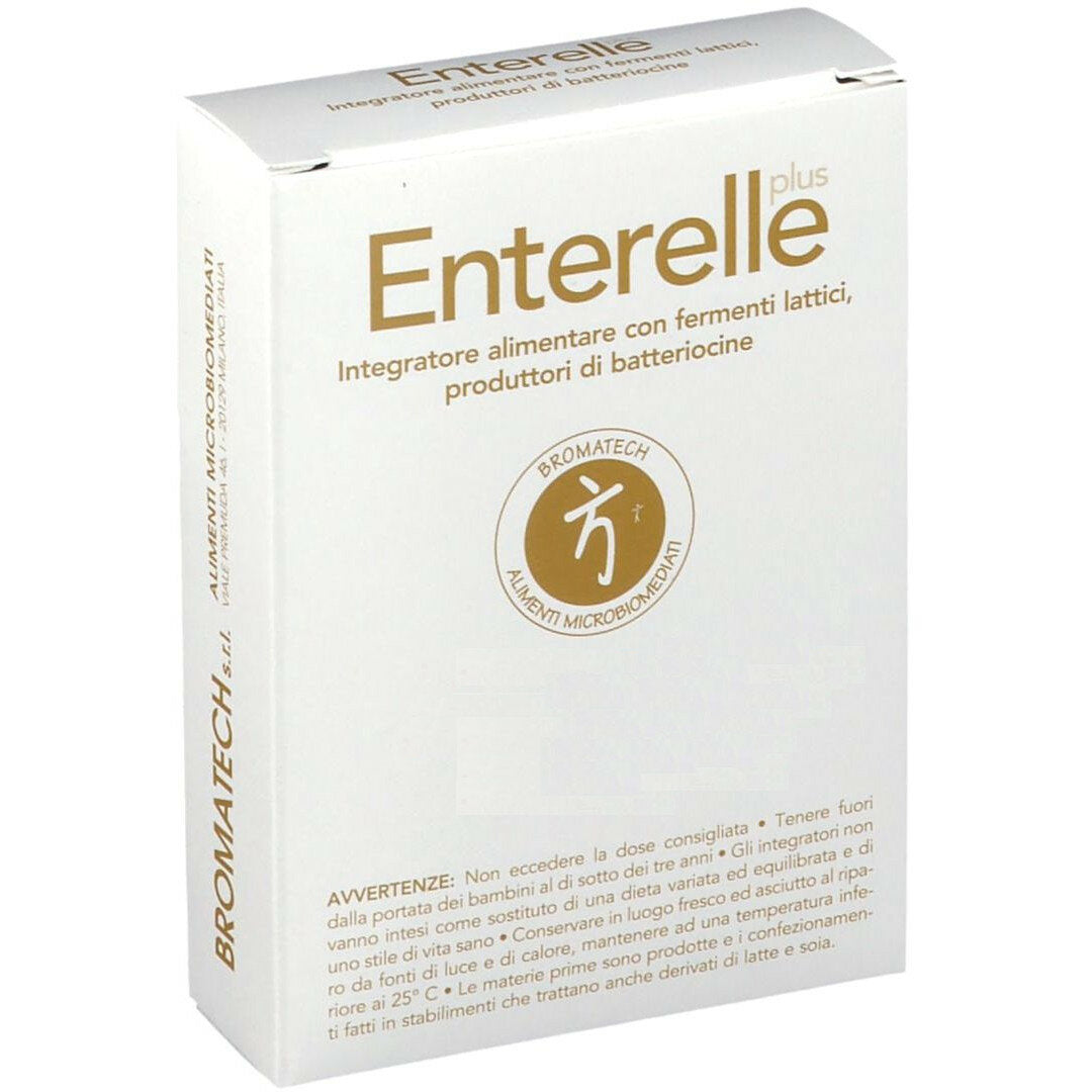 Bromathec Enterelle Plus benessere della flora intestinale 24 capsule-1