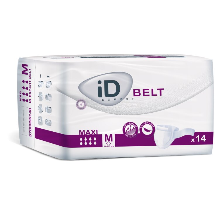 iD Belt Maxi pannoloni per incontinenza taglia M 14 pezzi-1