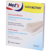 Garza Farmactive Paraffinata 10x10cm 10 Pezzi-1