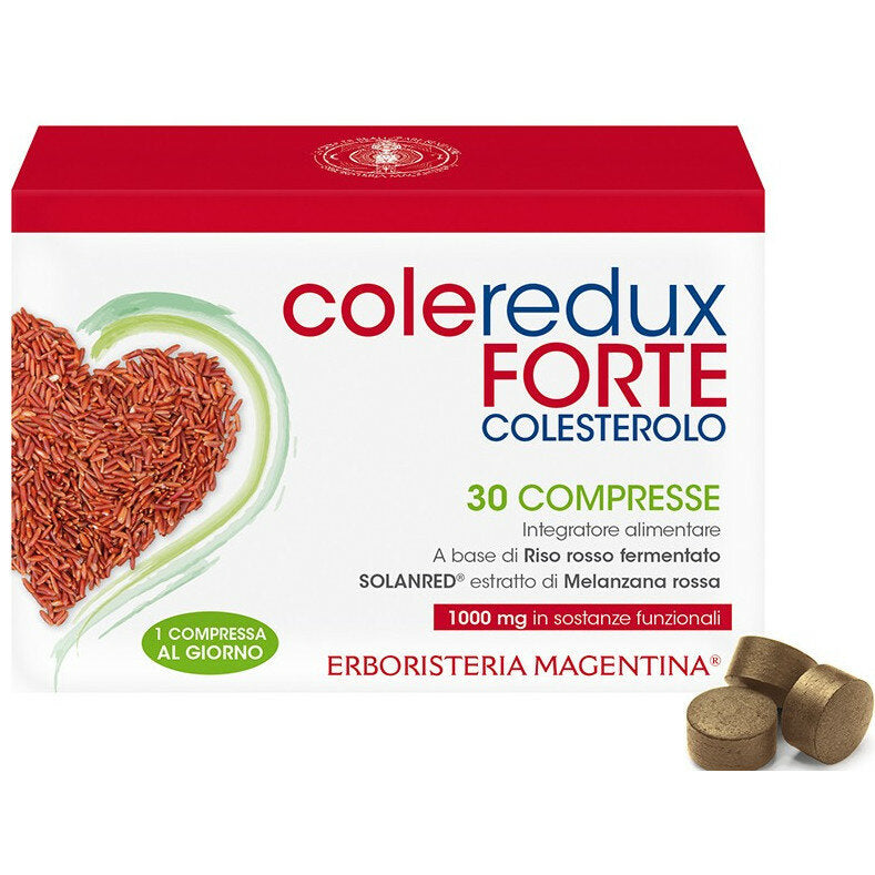 Erboristeria Magentina Coleredux Forte integratore alimentare utile per il colesterolo 30 compresse-2