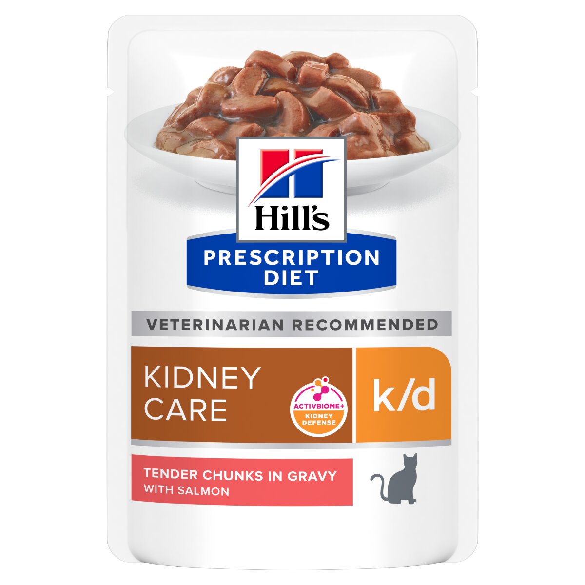 Hill's Prescription Diet K/D Kidney Care Bocconcini Salmone Per Gatti Bustina 85g-2