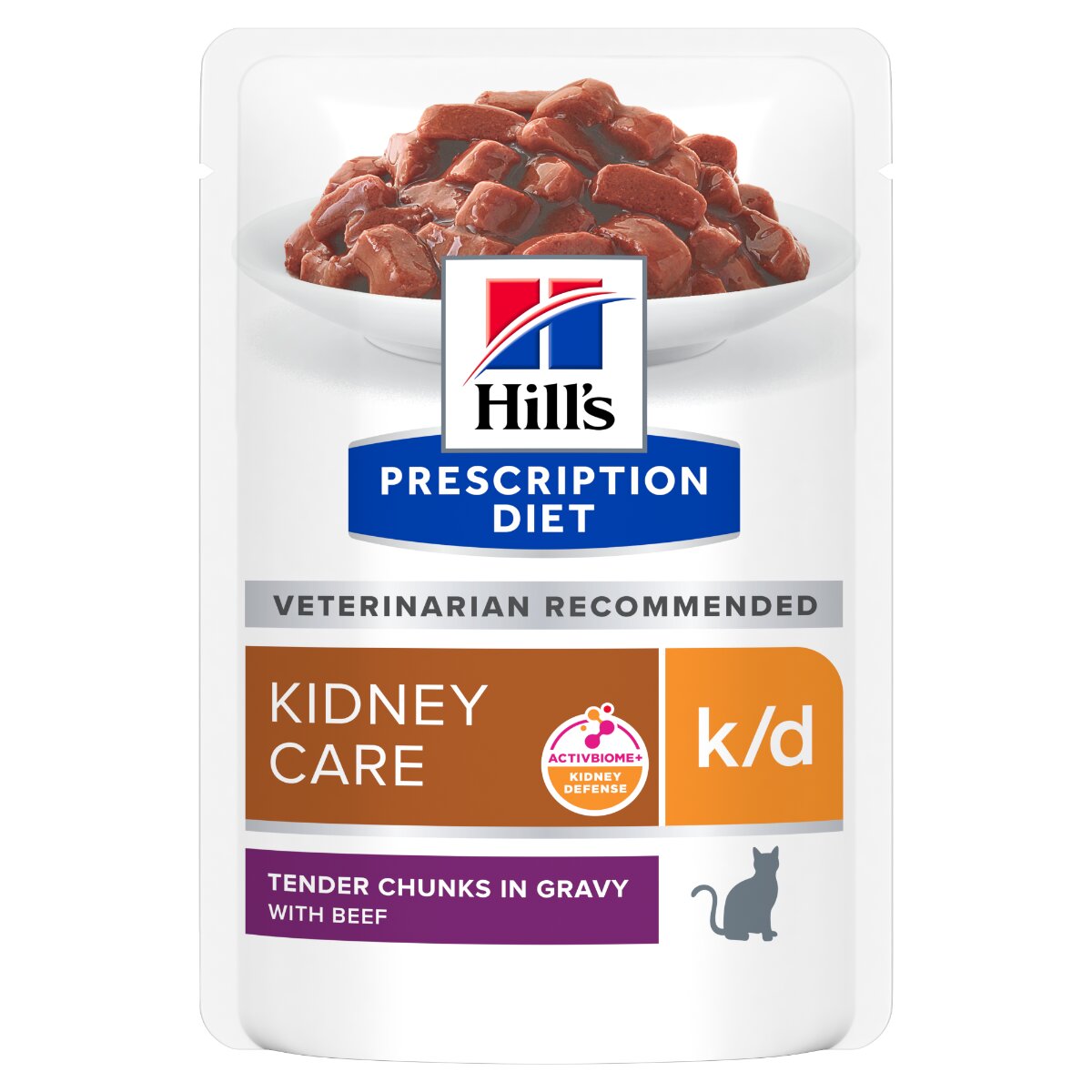 Hill's Prescription Diet K/D Renal Gatto Manzo Bustina 85g-2
