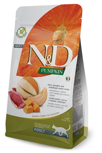 Farmina N&D Pumpkin Anatra E Zucca Gatti Adulti Sacco 5kg-2