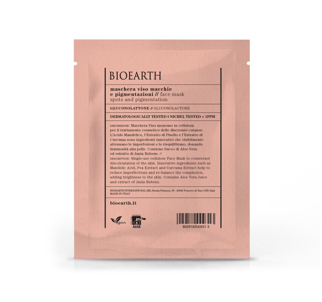 Bioearth Maschera Viso Macchie E Pigmentazioni 15ml-2